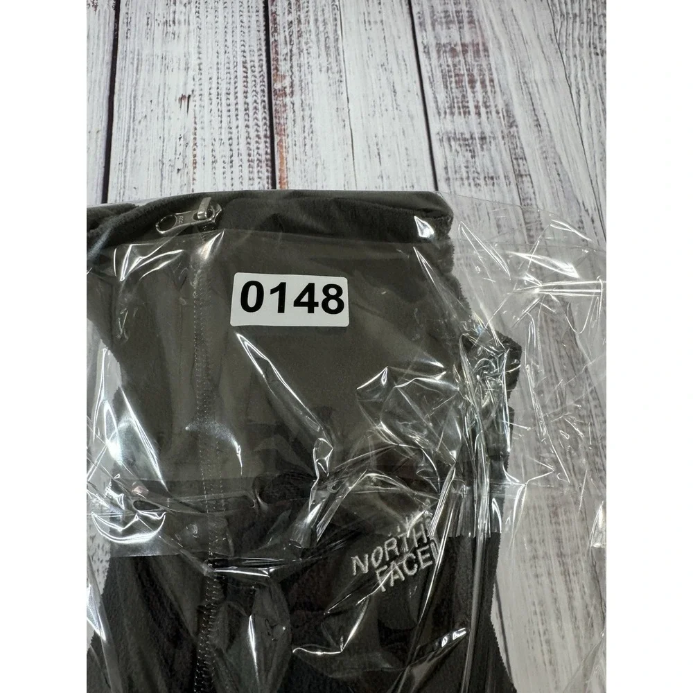 The North Face Sweater Jacket Mens Black‎ Gray Zip Fleece